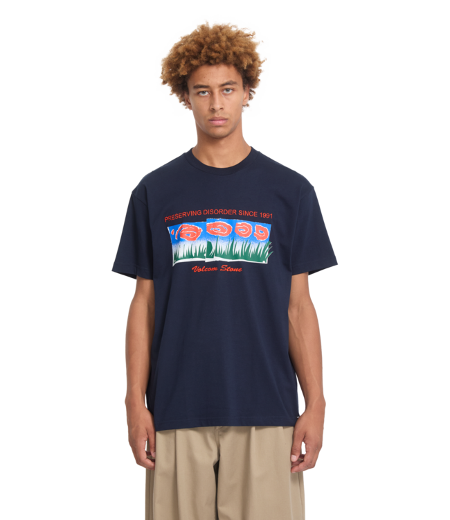 VOLCOM Fa Carrau 1 Lse T-shirt - Marine