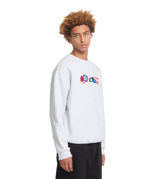 VOLCOM Fa Carrau Crew - Bone Heather
