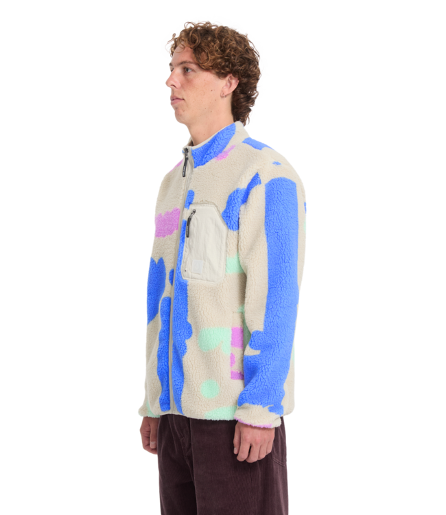 VOLCOM Fa Carrau Fuzzar Zip - Multi