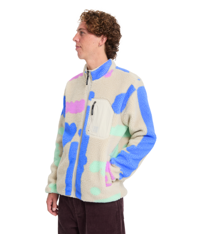 VOLCOM Fa Carrau Fuzzar Zip - Multi