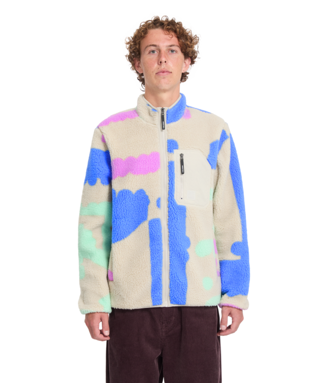 VOLCOM Fa Carrau Fuzzar Zip - Multi