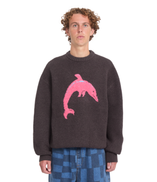VOLCOM Fa Ozzy Swtr Dolphin - Raisin