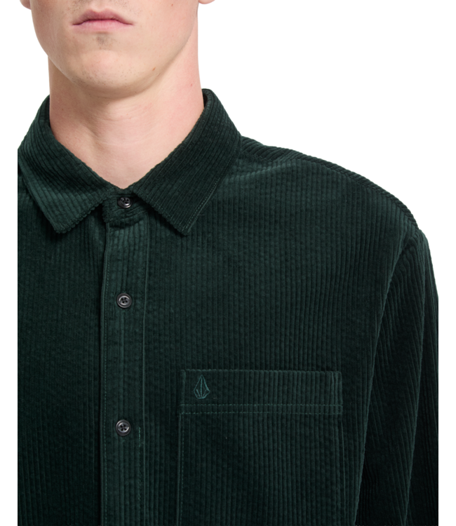 VOLCOM Fostered Ii Cord Longsleeve - Scarab