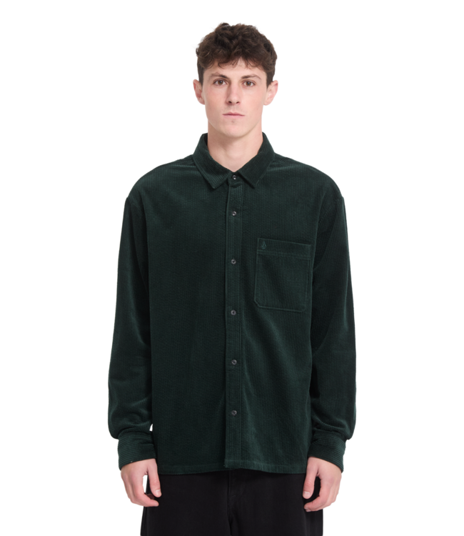 VOLCOM Fostered Ii Cord Longsleeve - Scarab