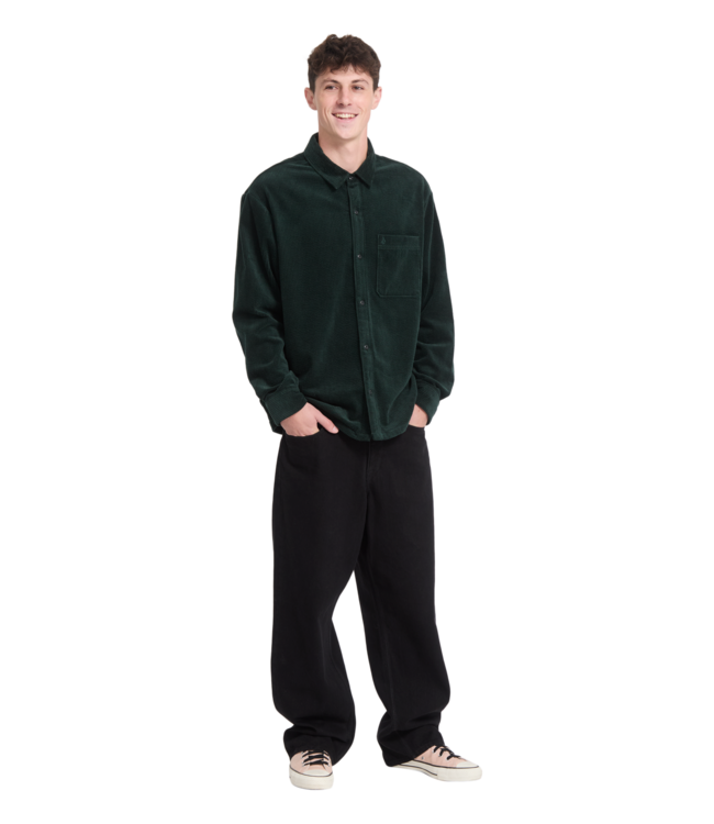 VOLCOM Fostered Ii Cord Longsleeve - Scarab