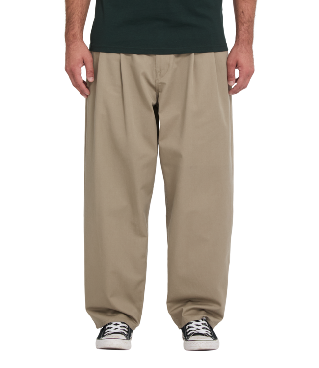 VOLCOM Holter Pleat Pant - Khaki
