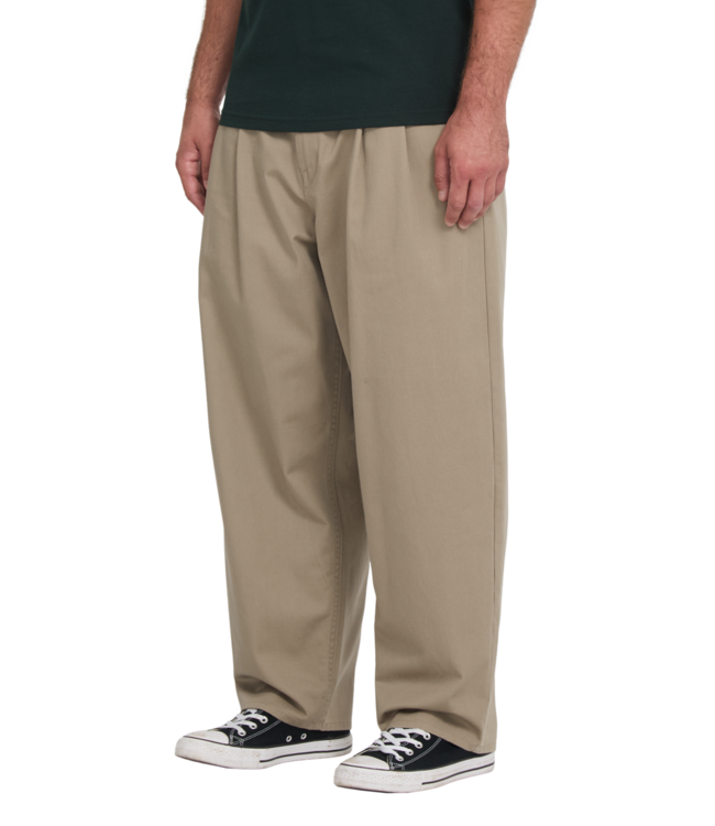 VOLCOM Holter Pleat Pant - Khaki