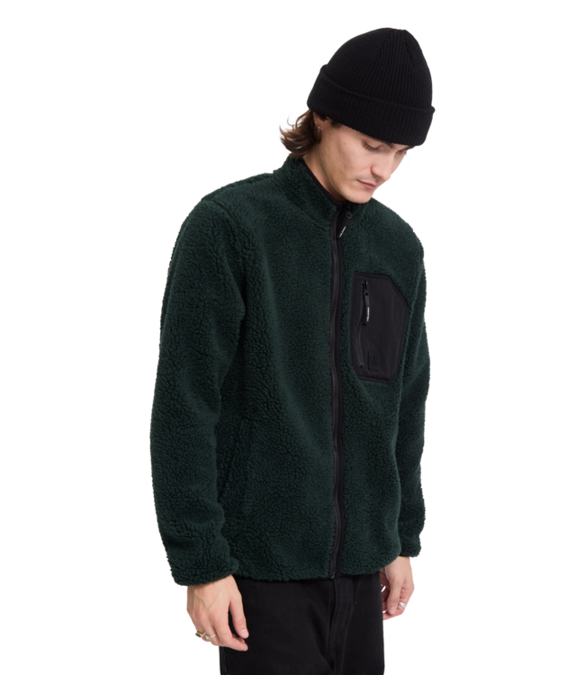 VOLCOM Muzzer Fuzzar Zip - Scarab