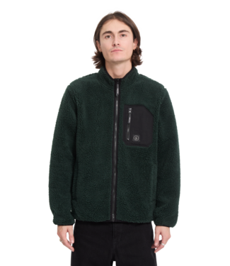 VOLCOM Muzzer Fuzzar Zip - Scarab