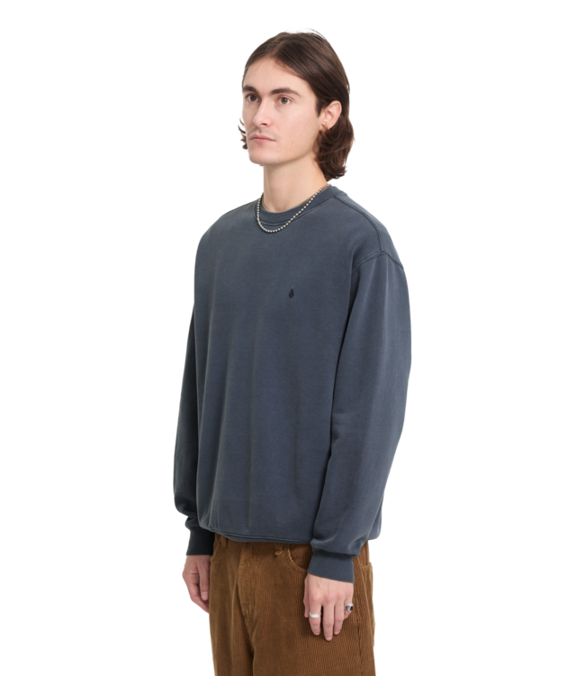 VOLCOM Single Stone Pw Crew - Storm Blue