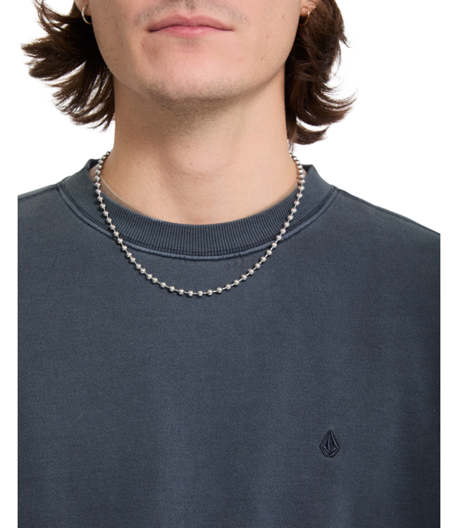 VOLCOM Single Stone Pw Crew - Storm Blue