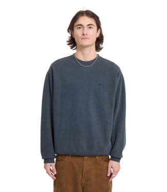 VOLCOM Single Stone Pw Crew - Storm Blue