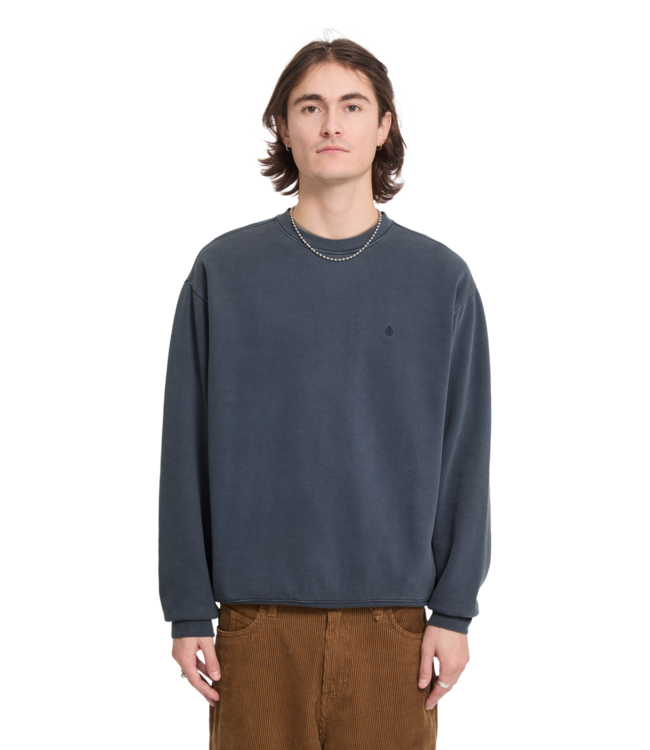 VOLCOM Single Stone Pw Crew - Storm Blue