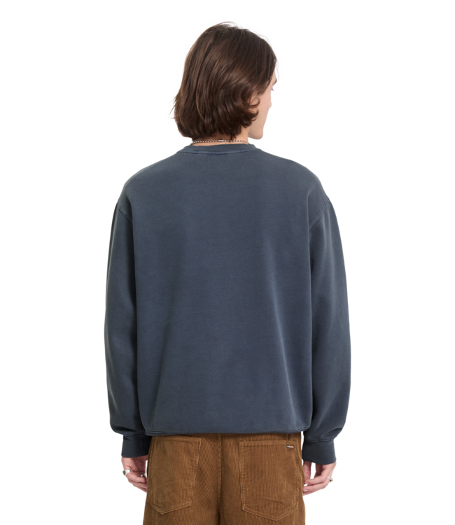 VOLCOM Single Stone Pw Crew - Storm Blue