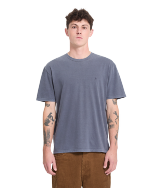 VOLCOM Solid Stone Emb T-shirt - Storm Blue