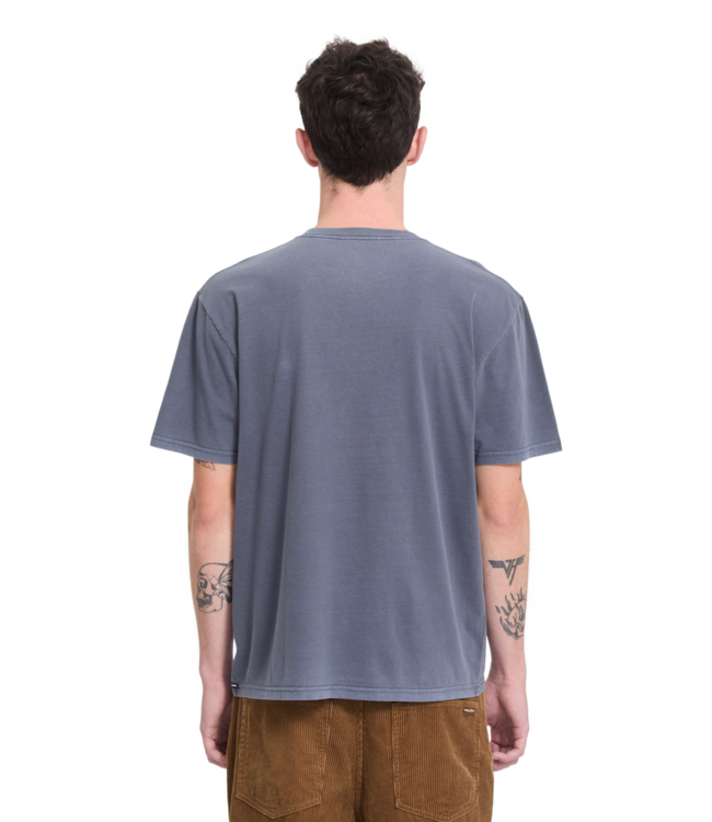 VOLCOM Solid Stone Emb T-shirt - Storm Blue