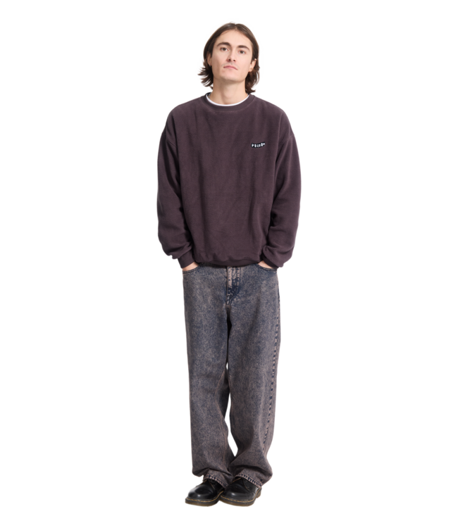 VOLCOM Too Kool Lse Crew - Raisin