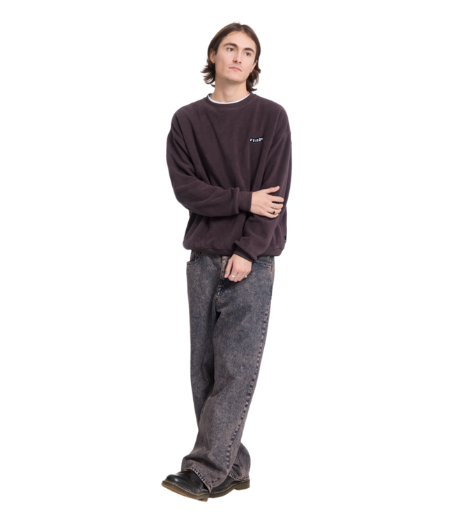 VOLCOM Too Kool Lse Crew - Raisin