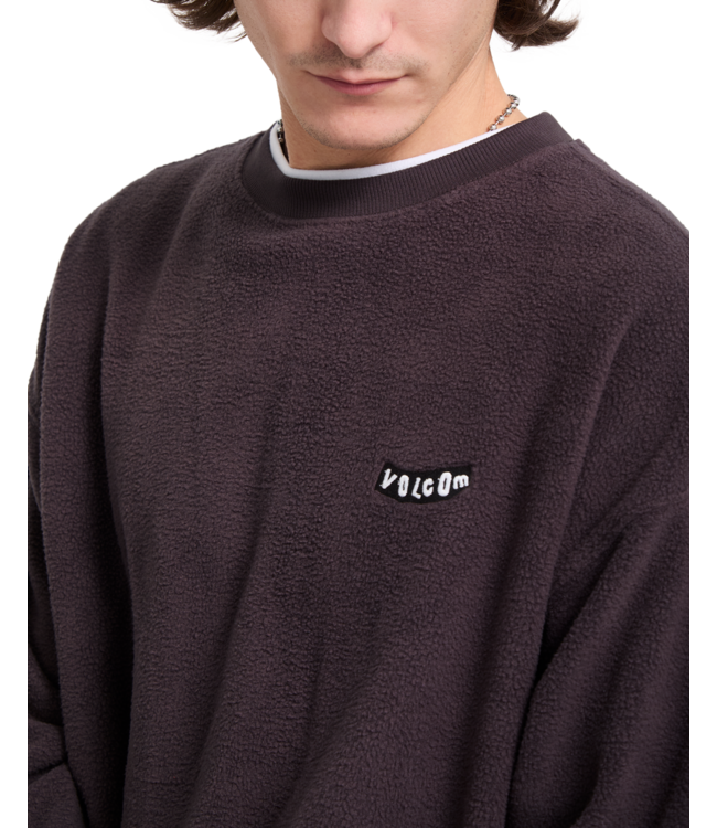 VOLCOM Too Kool Lse Crew - Raisin