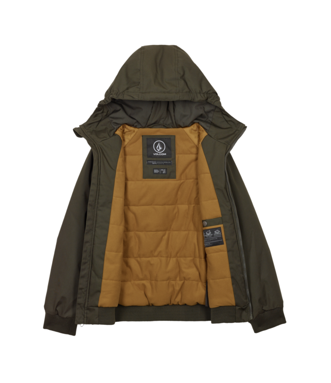 VOLCOM Hernan 10K Jacket (Kids) - Rinsed Black