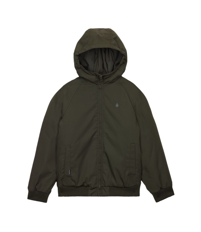 VOLCOM Hernan 10K Jacket (Kids) - Rinsed Black