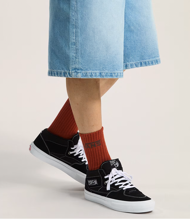 VANS Skate Half Cab - Black/White