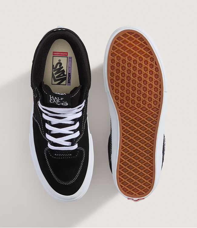 VANS Half Cab - Black/White