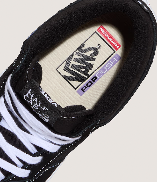 VANS Half Cab - Black/White