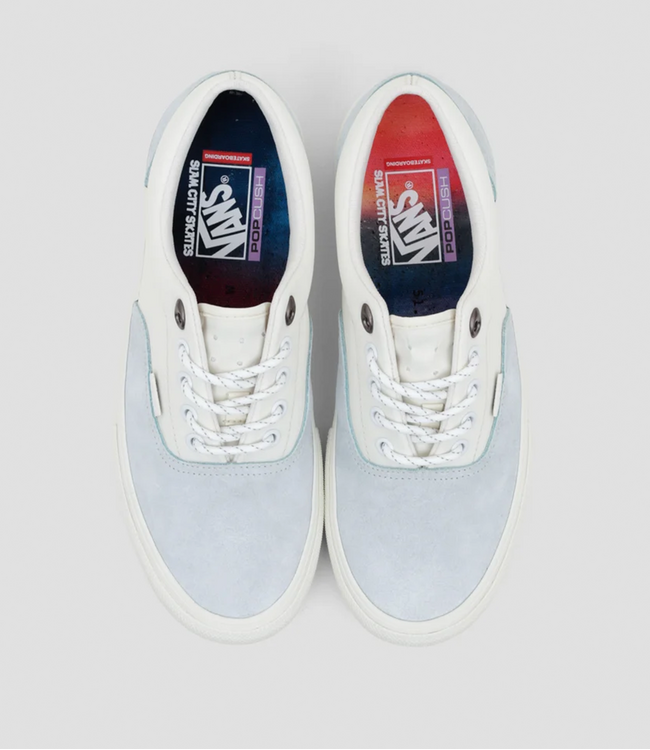 VANS Slam City Skates Era Skate Shoes Blue / Marshmallow