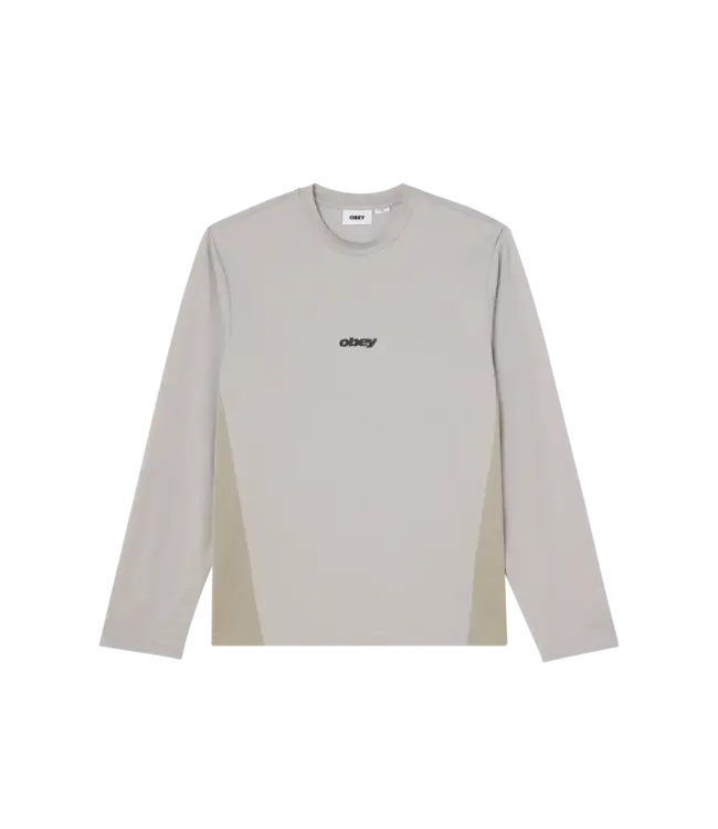 OBEY Basecamp Knit Long Sleeve Shirt - Drizzle Multi