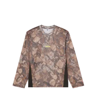 OBEY Basecamp Knit Long Sleeve Shirt - Fence Camo Multi OBEY Basecamp Knit Long Sleeve Shirt - Fence Camo Multi