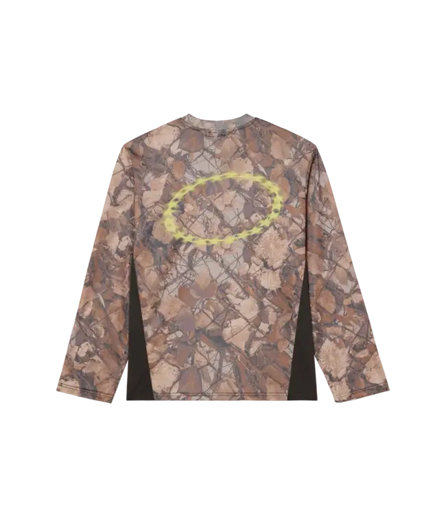 OBEY Basecamp Knit Long Sleeve Shirt - Fence Camo Multi