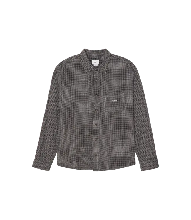 OBEY Bigwig Jack Woven Shirt - Black Multi