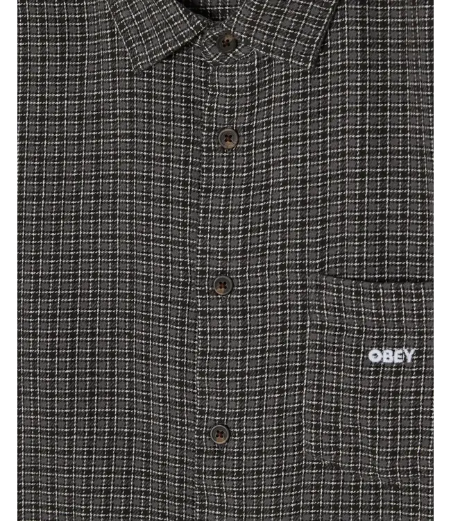 OBEY Bigwig Jack Woven Shirt - Black Multi