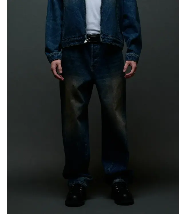 OBEY Classic Baggy Denim - Oil Stained Indigo