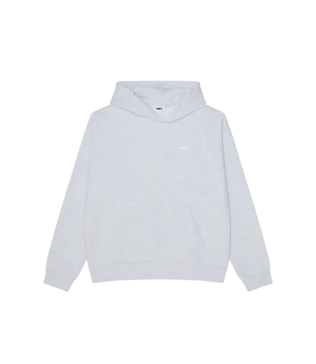 OBEY Intercontinental Extra Heavyweight Hoodie - Ash Grey