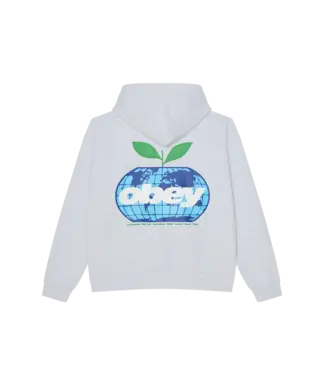 OBEY Intercontinental Extra Heavyweight Hoodie - Ash Grey OBEY Intercontinental Extra Heavyweight Hoodie - Ash Grey