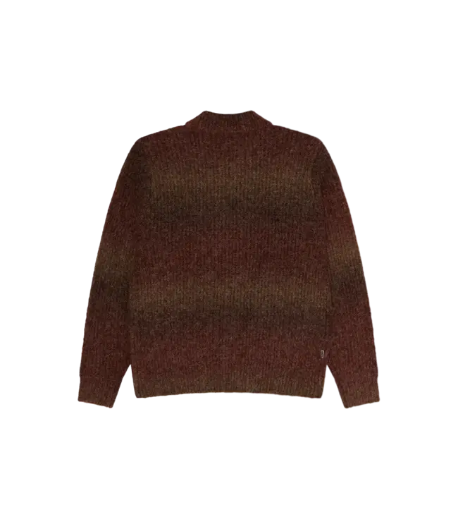 OBEY Obey Anton Gradient Cardigan - Brown Multi