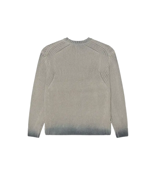OBEY Obey Ian Faded Wash Sweater - Grey Faded Wash