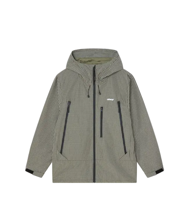 OBEY Obey Obsidian Jacket - Vetiver Plaid