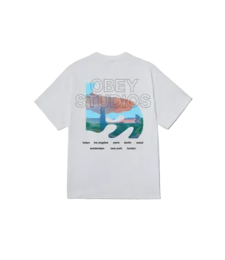 OBEY Obey Pastures T-Shirt - White OBEY Obey Pastures T-Shirt - White