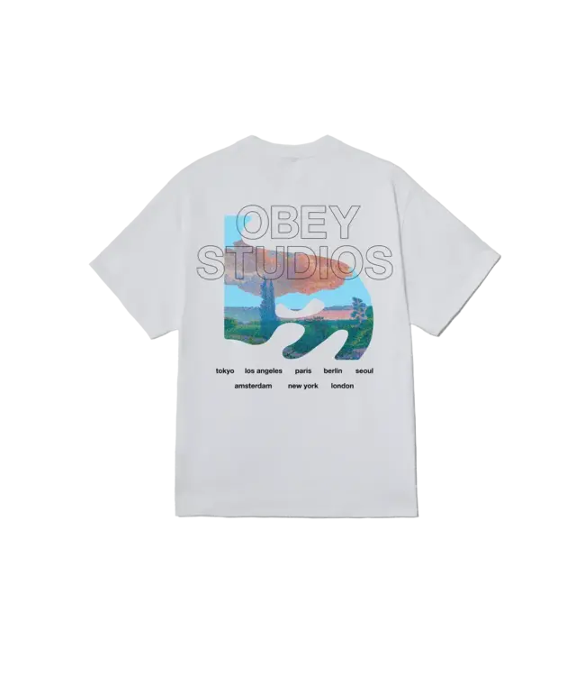 OBEY Obey Pastures T-Shirt - White