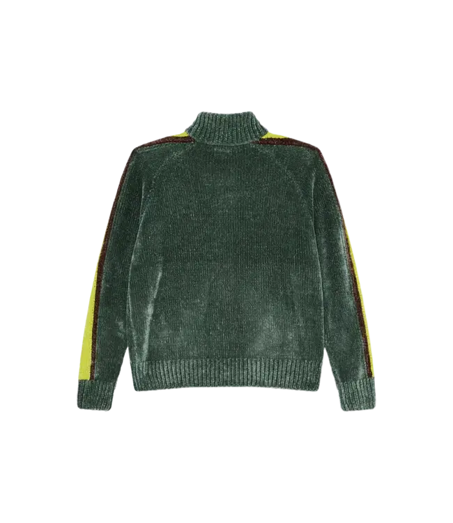 OBEY Obey Varen Zip-Up Sweater - Dark Forest Multi