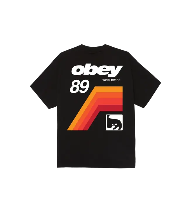 OBEY Obey VHS T-Shirt - Black