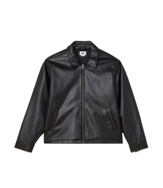 OBEY Obey Workman PU Jacket - Black OBEY Obey Workman PU Jacket - Black