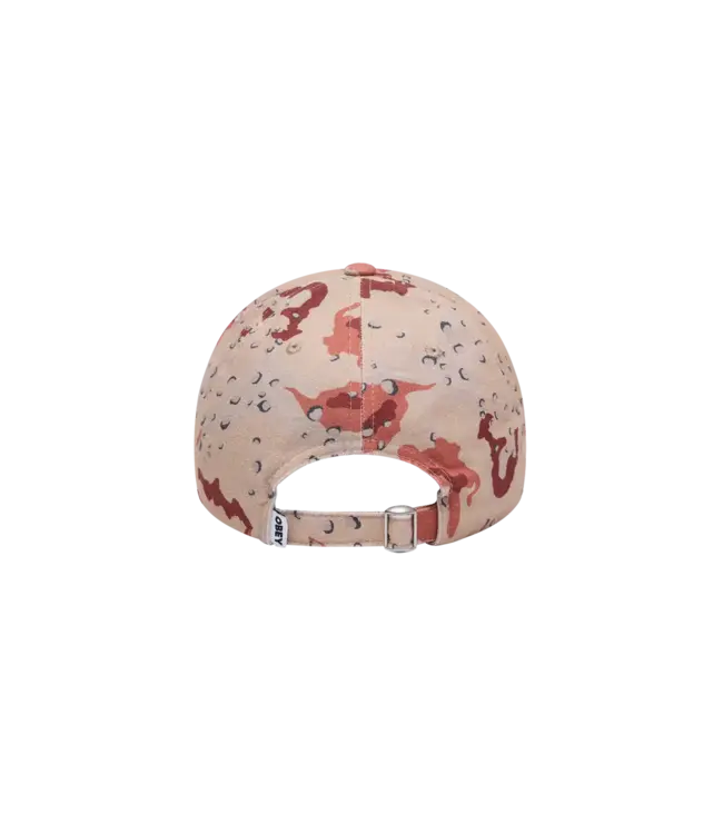 OBEY Pigment Obey Bold 6 Panel Strapback Cap - Sand Camo Multi