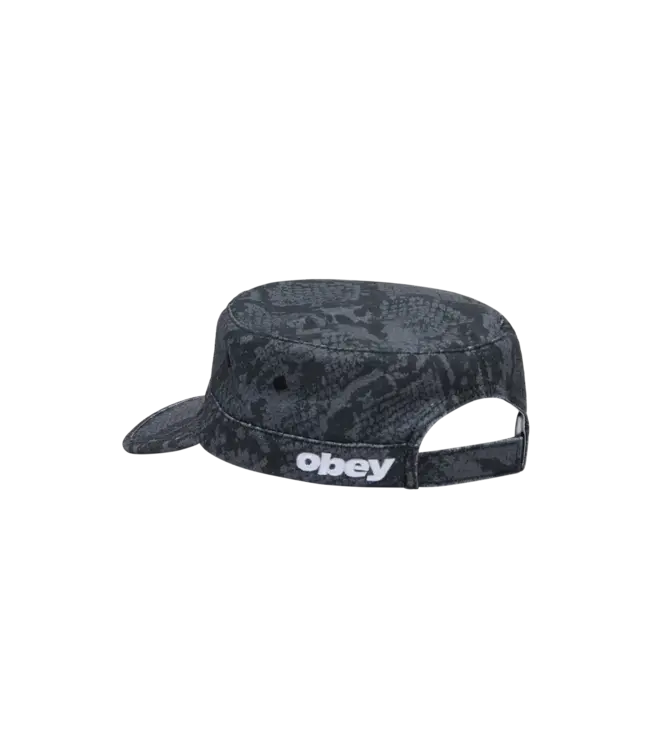 OBEY Pigment Obey Page Cadet Cap - Pigment Snake Skin