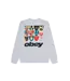 OBEY Shields Extra Heavyweight Crewneck Sweatshirt - Ash Grey