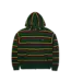 HUF Banks Fz Striped Hoodie - Sycamore