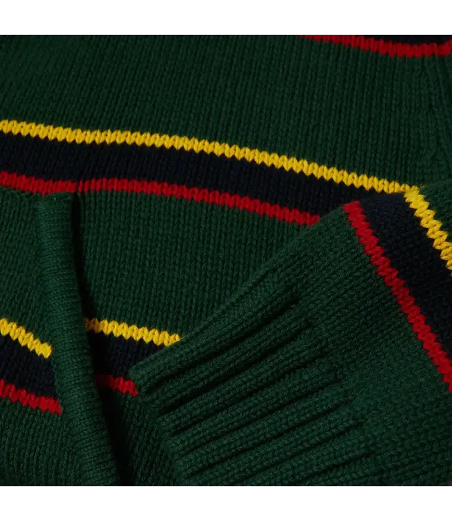 HUF Banks Fz Striped Hoodie - Sycamore